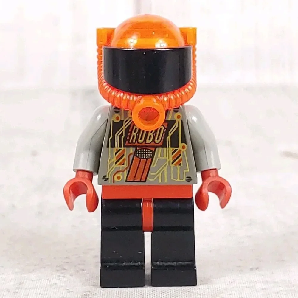 Lego RoboForce Red sp067 Minifigure - Printed Legs Space from Set 2153 - VINTAGE